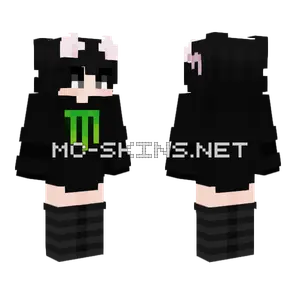 Monstaa Girl Minecraft skin