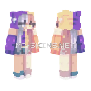 Moon and Sun Collab Minecraft skin