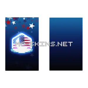 Moon Flag Emblem cape, outside and lining