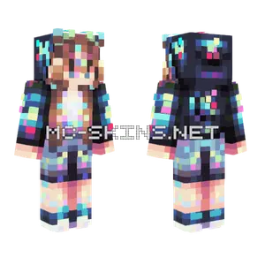 Moon Girl Skin Minecraft skin