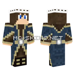 Moon Tribe Wizard Minecraft skin