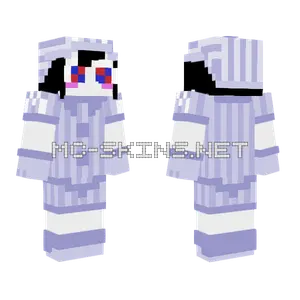 Moonbeams Pomni Fixed Minecraft skin