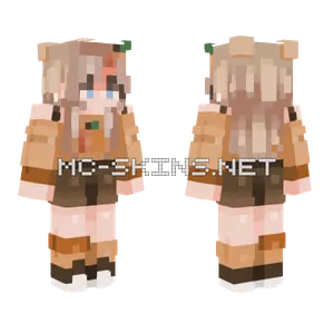 Moonlight Pumpkin Minecraft skin