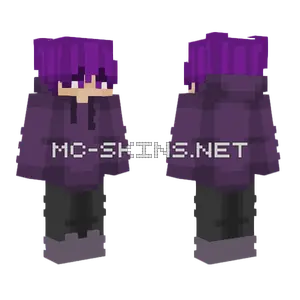 More Purple Minecraft skin
