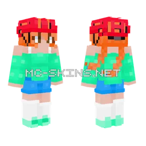 Morning Bike Ride Te Minecraft skin