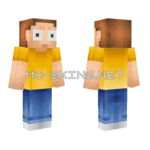 Morty Smith Minecraft skin