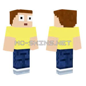 Morty Smith Minecraft skin