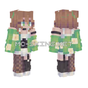 Mossy Buttercups RCE Minecraft skin