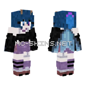 Moth Girl Minecraft skin