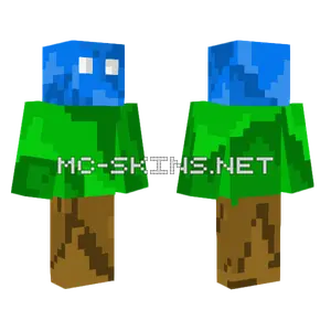 Mr Blue Sky Minecraft skin
