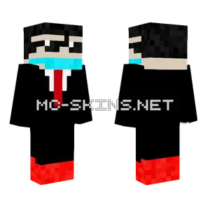 Mr John Sunglasses Mask Minecraft skin
