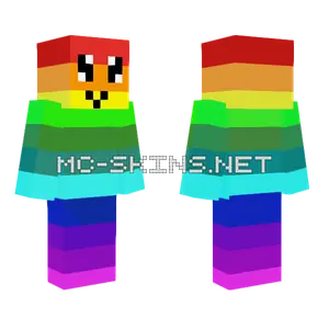 Mr Rainbow Minecraft skin
