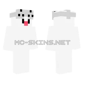 Mr Smiley With VR Minecraft skin