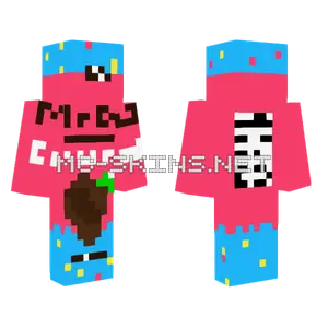 MrBeast Feastables Bar Minecraft skin
