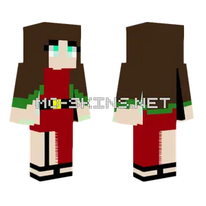 Mrs Claus Minecraft skin