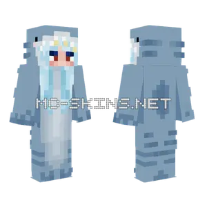 Mualani Shark Minecraft skin