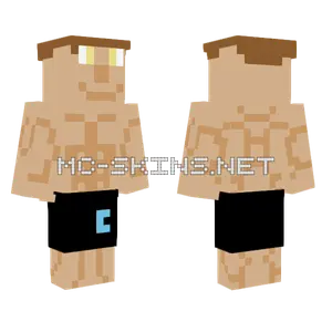 Muscel Man Minecraft skin