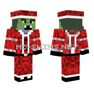 Muscle Man The Grinch Minecraft skin