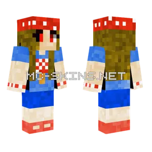 Mushroom Boy Minecraft skin
