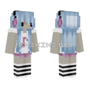 Music Girl Minecraft skin