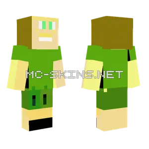 Mustache Man Minecraft skin