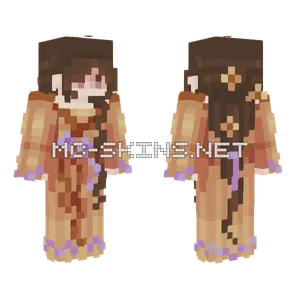 My Favourite Orange Minecraft skin