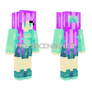 My First Attempt At Hair Minecraft skin
