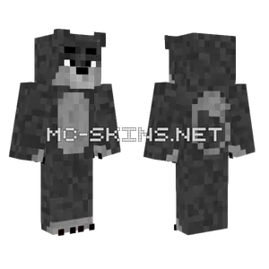 My Fursona Base Minecraft skin
