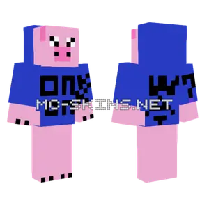 My Pet Pig Hoodie Minecraft skin