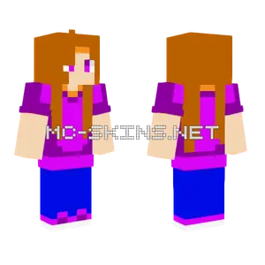 My Sister Minecraft skin