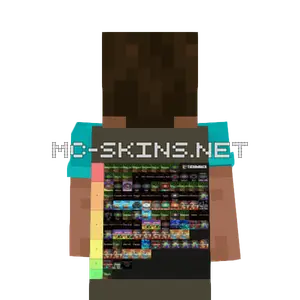 my tier list cape, outside and lining