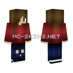 My Version Of Little Unmind Minecraft skin