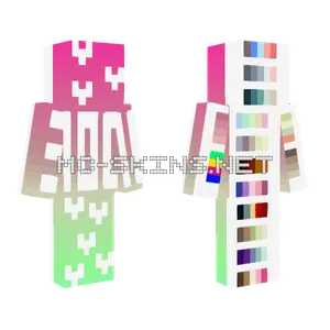 Mystery Tourney Color Chaos Minecraft skin
