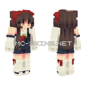 Mysticrose Maid Outfit Minecraft skin