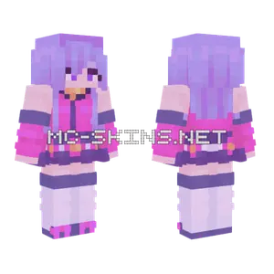 Nadine Caramella Girls Minecraft skin