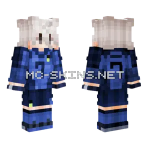 Nagi Seishiro Blue Lock Uniform Minecraft skin