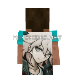 Nagito Komaeda cape, outside and lining