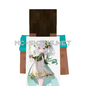 Nahida Flying cape, outside and lining