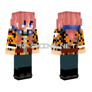 Nakano Miku East German Camo Minecraft skin