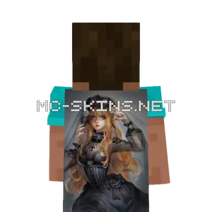 Nami Halloween cape, outside and lining