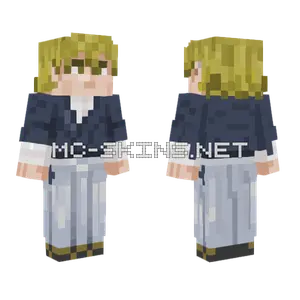 Naoya School Uniform Minecraft skin