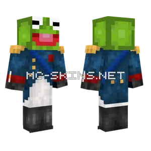 Napoleon Kermit Minecraft skin