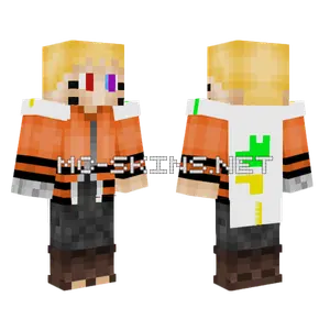 Naruto Uchiha Lord 7 Minecraft skin