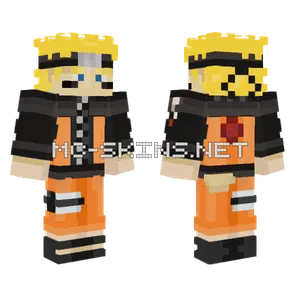 Naruto Uzumaki Minecraft skin