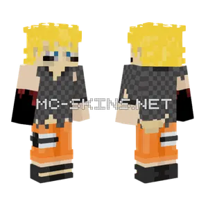 Naruto Uzumaki Minecraft skin