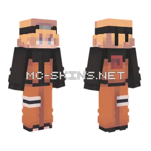 Naruto Uzumaki Minecraft skin