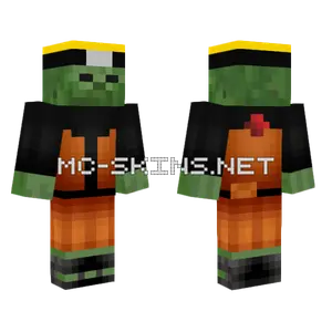 Naruto Zombie Minecraft skin
