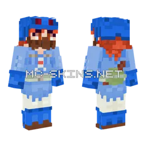 Nausicaa Half Mask Minecraft skin