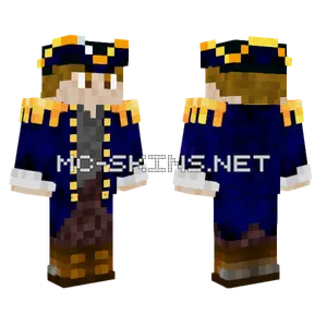 Naval Officer Skin Minecraft skin