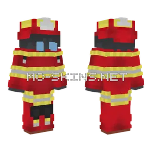 Navul 0202 Firefighter Minecraft skin